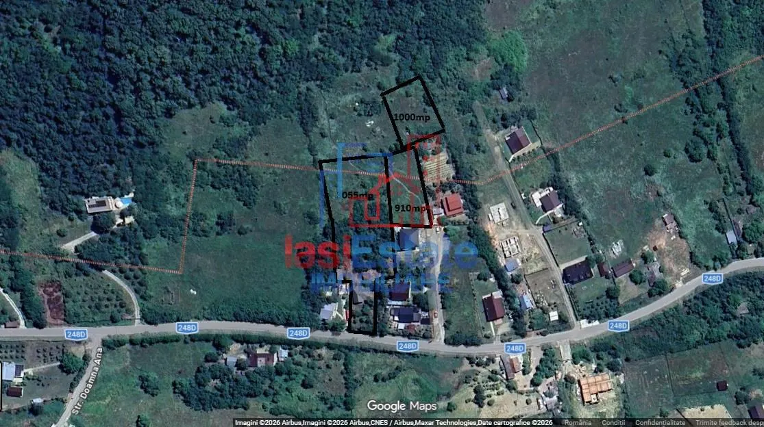 Barnova, Cercu – Terrain 1 000 m² Intravilan, Zone Verte Prestige - foto 3