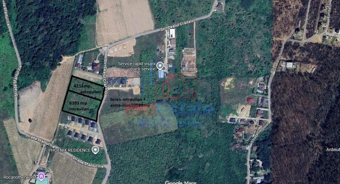 Visan, Dealul Craitelor – Terrain 6.383 m² + 4.217 m² avec Réseaux - foto 9