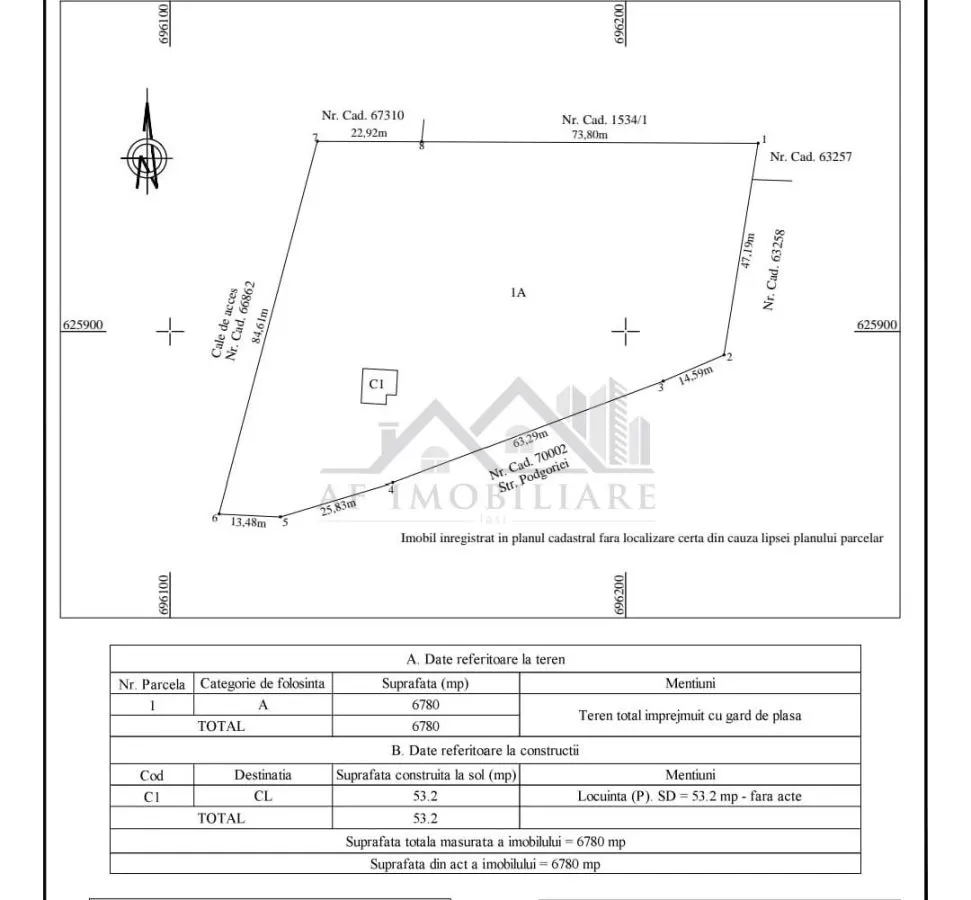 Rue Hlincea, Podgoriei – Terrain 6,780 m² Développement Immobilier - foto 5