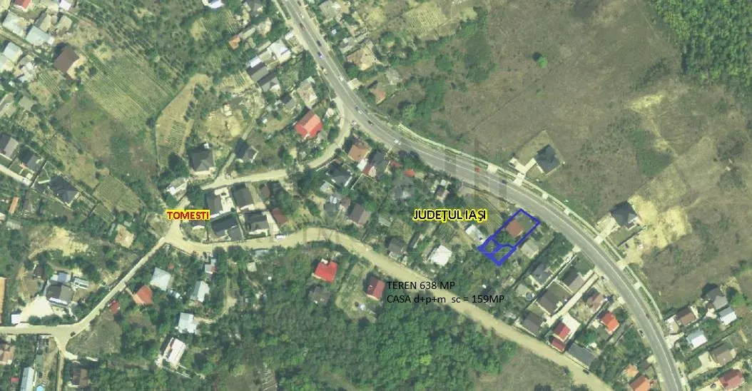Tomesti, Principala Street – Villa D+P+M, 159 sqm (Shell Stage), 638 sqm Plot - foto 10