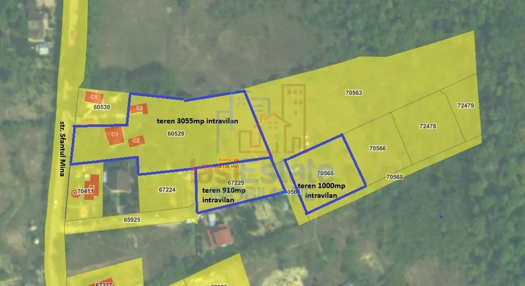 Barnova Cercu – Terrain de 910 m² avec Services et Vues Panoramiques - foto 7