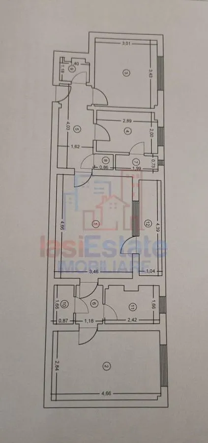 Appartement Trois Chambres, Tătărași - foto 1