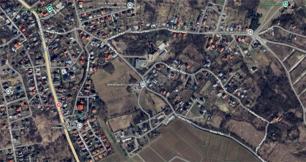 UAT Iași - Trecatoarea Paun - Terrain Bucium 750 m² Résidentiel - foto 4