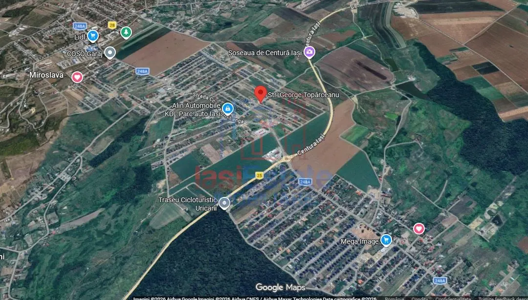 Land Plot 459 sqm Miroslava, G. Toparceanu Street, All Utilities - foto 4
