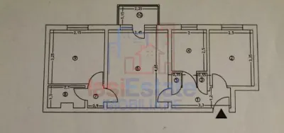 达西亚街区三室公寓 - Iasi