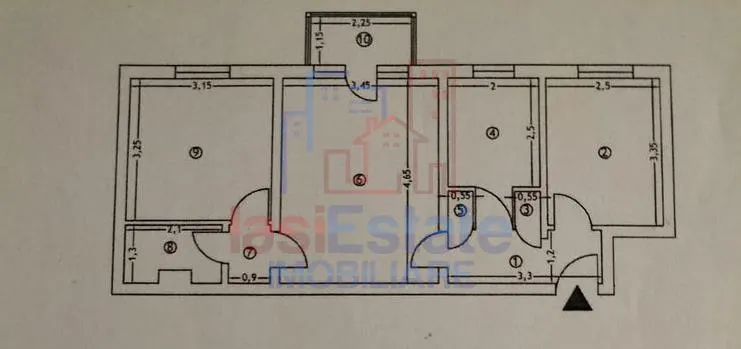 Appartement Trois Chambres, Quartier Dacia - foto 1