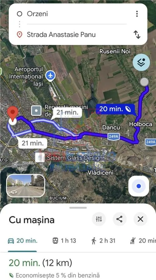 Terrain Constructible 1.220 m², Orzeni - Holboca - foto 6