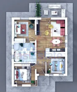 Maison Neuve 4 Chambres, Miroslava - foto 3
