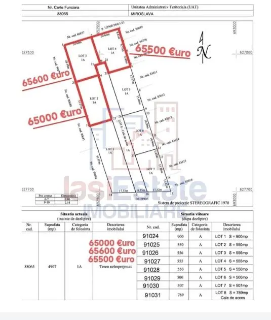 Opportunité Exceptionnelle : Valea Adanca, Rue Vaii – Deux Terrains de 656 m² chacun - foto 7