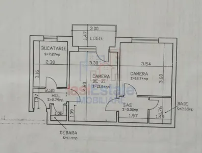 Appartement 2 Chambres Podu Ros – Odeon, Iași - foto 2
