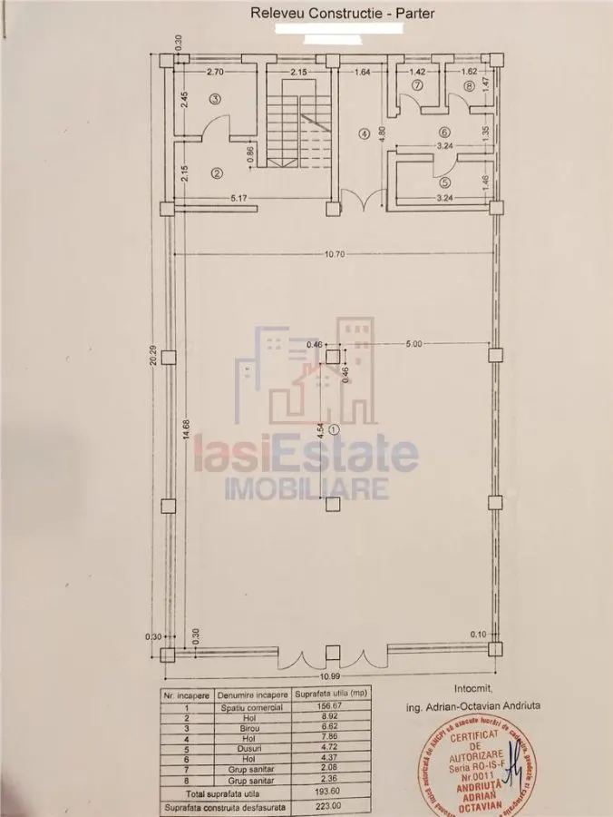Espace Commercial, Bld. Nicolae Iorga | RDC+1er+Mezzanine | 630m² | Terrain 490m² - foto 3