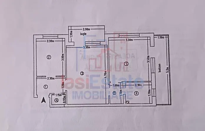 Appartement 2 Pièces Tatarasi - Tudor Center, Iasi - foto 3