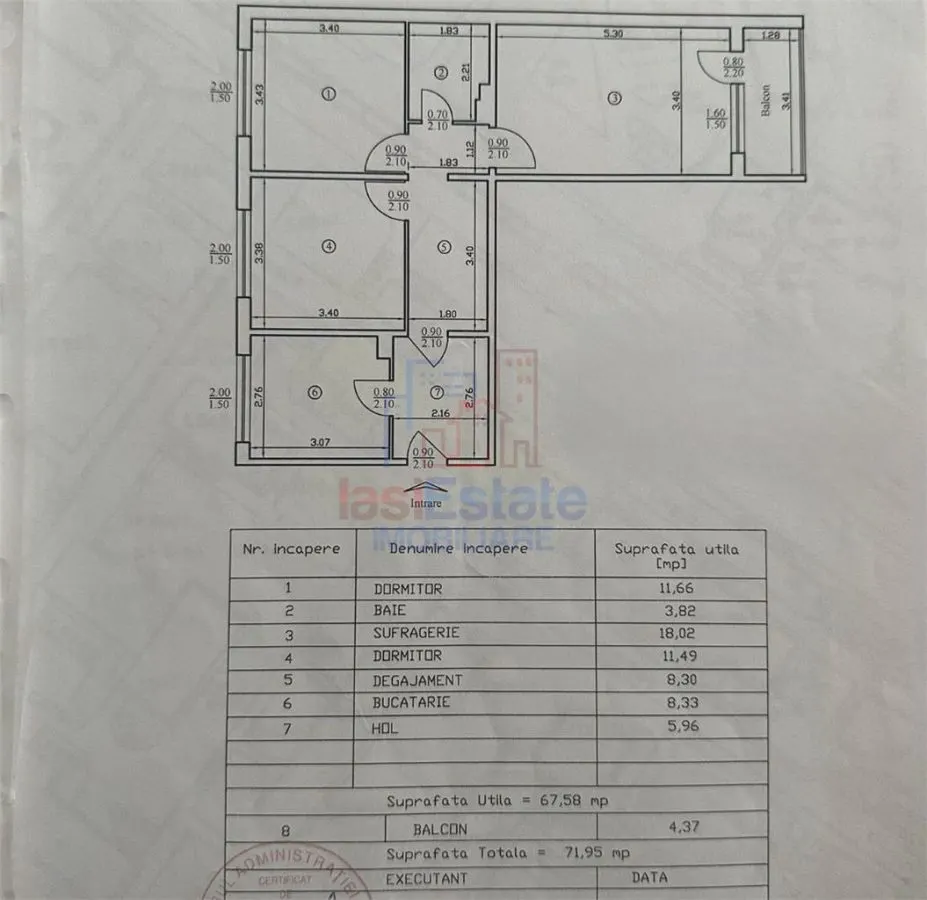 Appartement 3 Chambres, Spacieux, Meublé et Équipé, Zone Calme – Alexandru cel Bun - foto 2