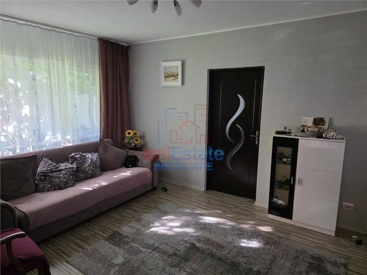 Appartement Trois Pièces, Rez-de-Chaussée, Meublé et Équipé – Podu Roș - foto 1
