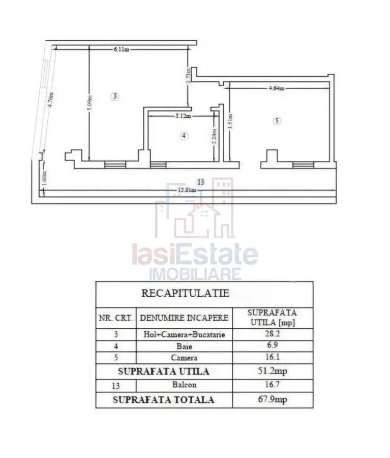 Spacieux Appartement de 2 Chambres à Vendre à Bucsinescu - foto 8