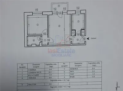 شقة بغرفتي نوم، ميرتشيا سيل باترين، ياشي - Iasi