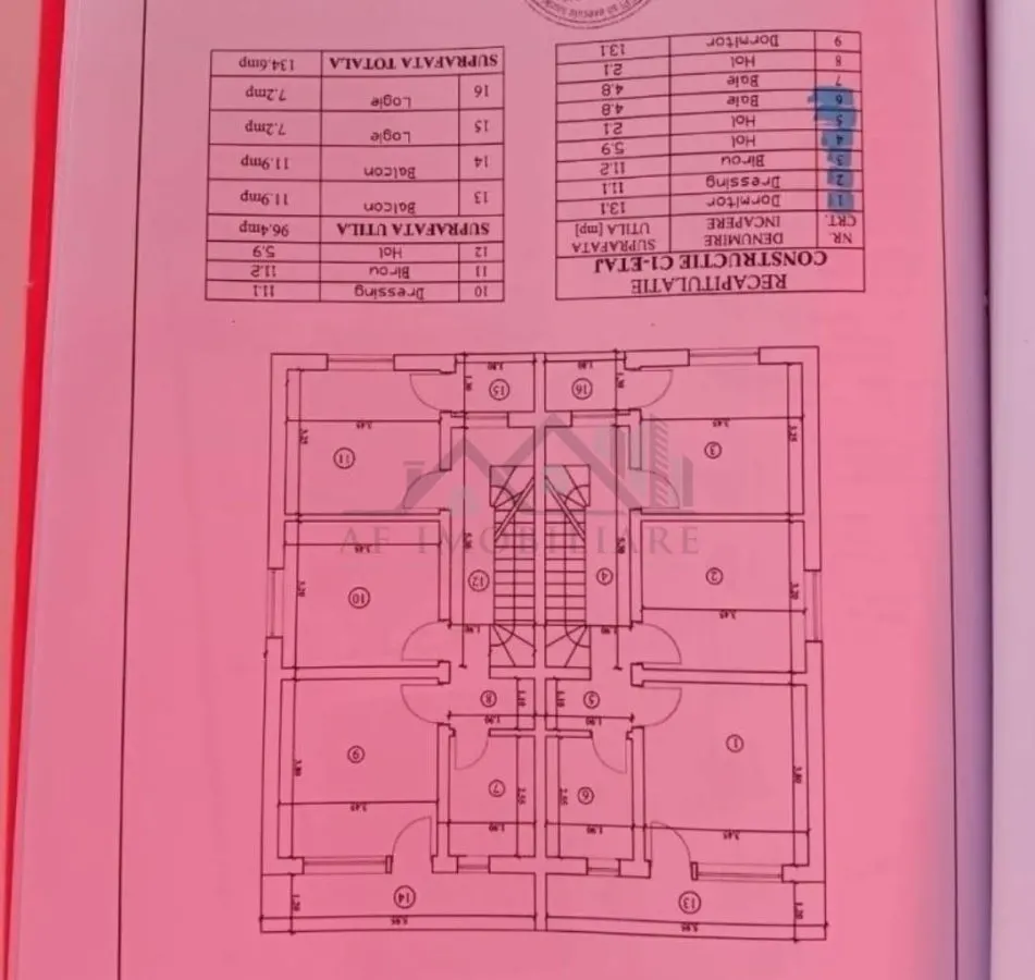 Zona Visani, vila noua, P+1 tip duplex, su-100mp t-200mp toate utilitatile - foto 16
