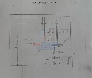 Appartement 1 Chambre avec Distribution Dégagée à Vendre à Alexandru cel Bun | 32 m² | Chauffage Individuel - foto 7