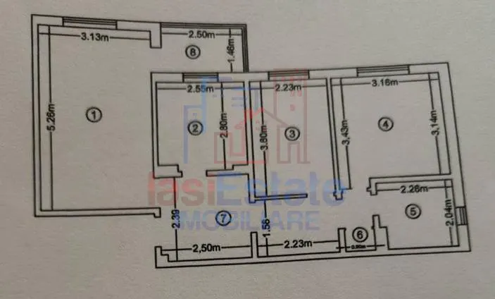 Appartement Trois Chambres Près du Centre – Palas – Sf. Lazăr - foto 1
