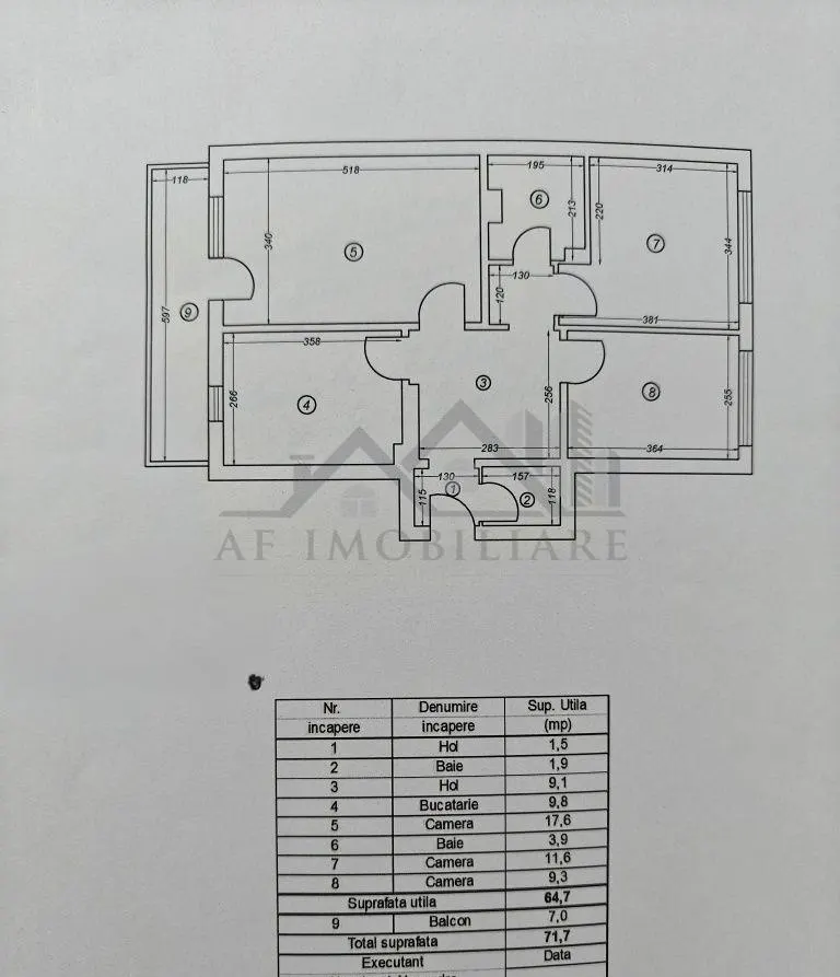 Apartamento de Tres Habitaciones, Dacia - Bicaz, Iași - foto 10
