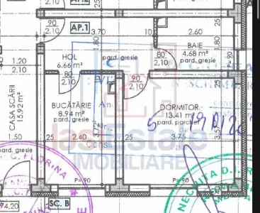 Appartement T2 Distribución Dégagée, Rez-de-Chaussée, Hlincea - foto 5