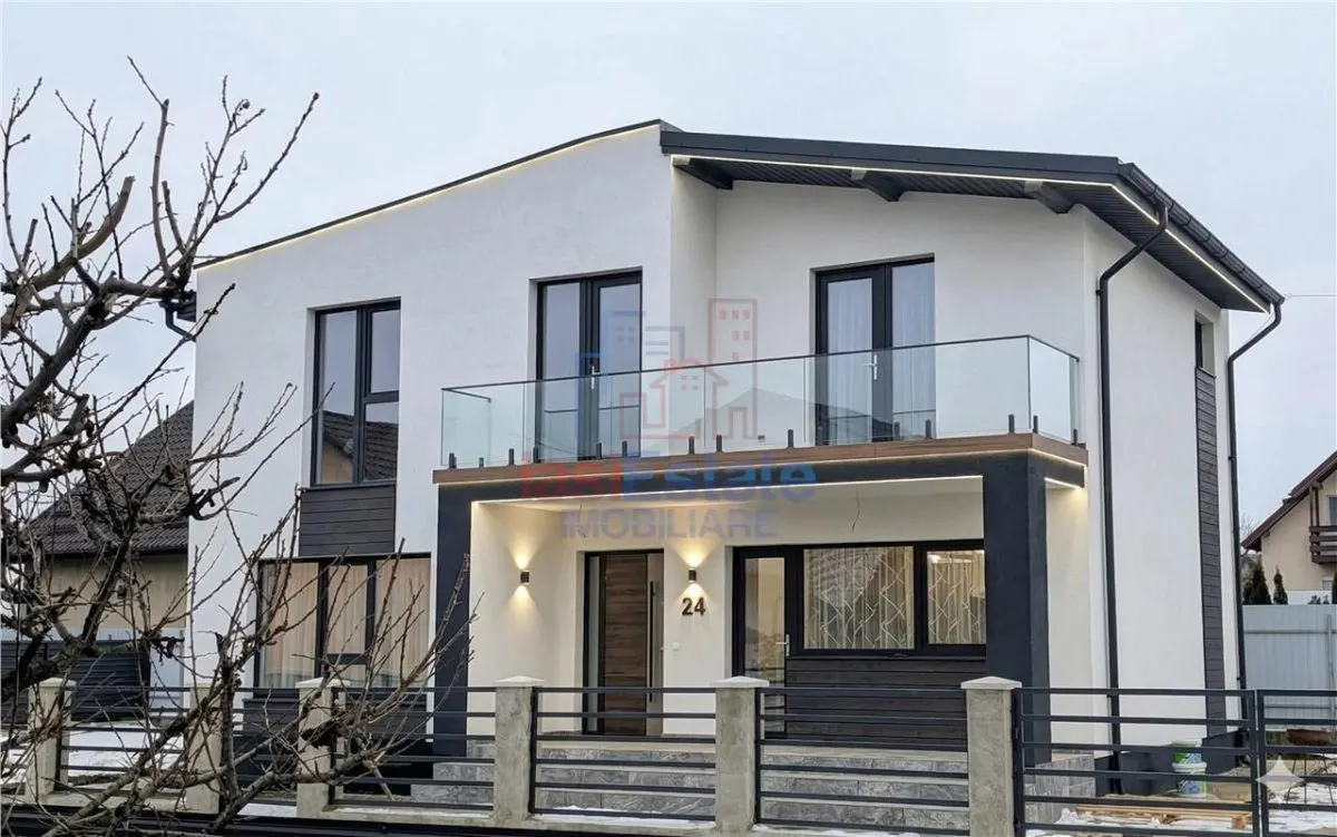 Villa Moderne Horlesti-Breazu, 4 Chambres, Terrain 500 m² - foto 1