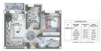 Appartement 2 Chambres, Immeuble Neuf Capat CUG - Vente Directe Promoteur - foto 4