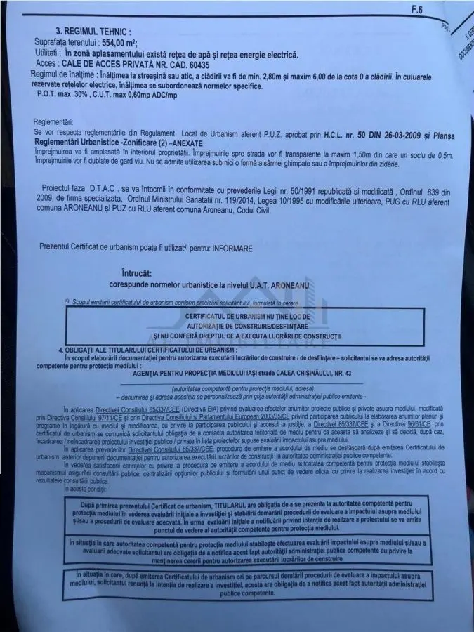Terrain Aroneanu avec Utilités et Certificat d'Urbanisme - foto 15