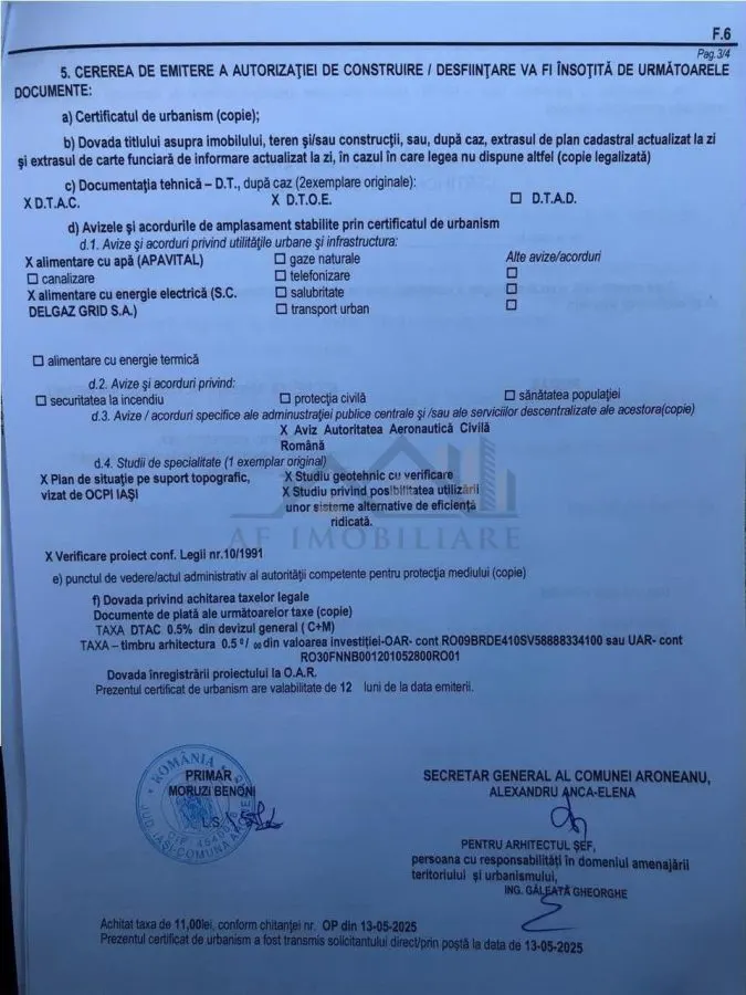 Terrain Aroneanu avec Utilités et Certificat d'Urbanisme - foto 16