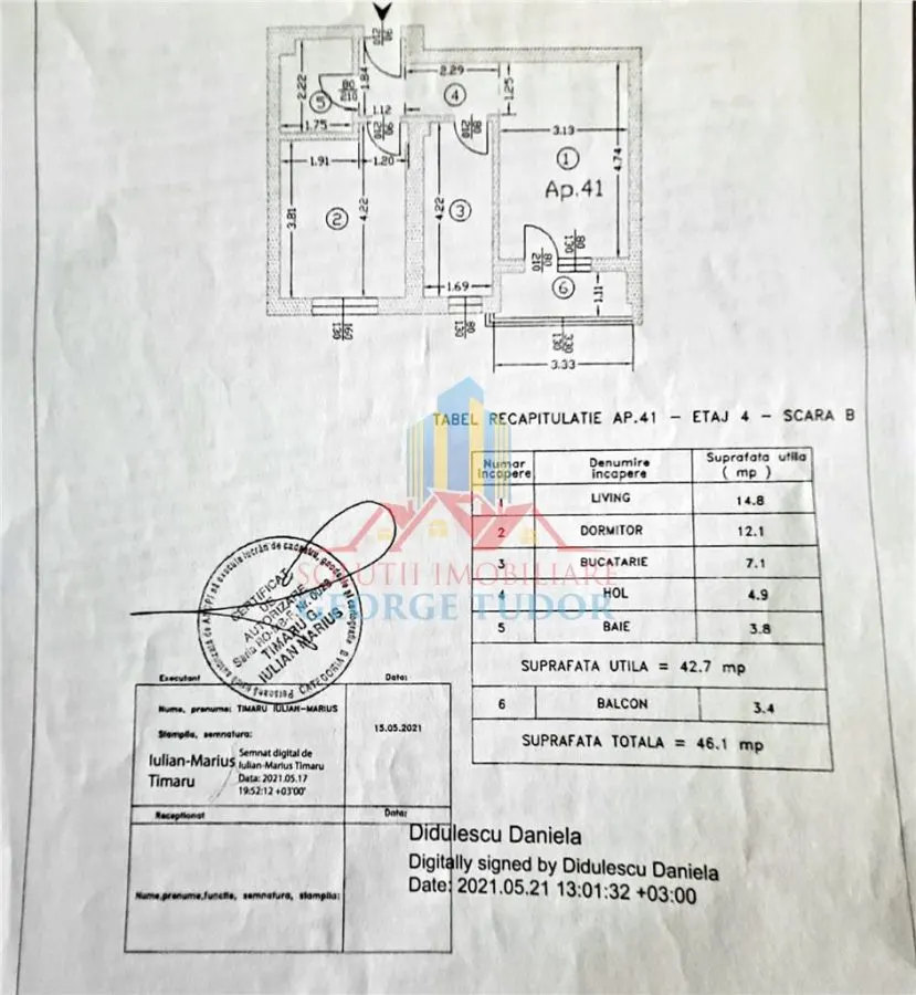 Apartamento de dos dormitorios con distribución separada, Militari Residence - foto 8