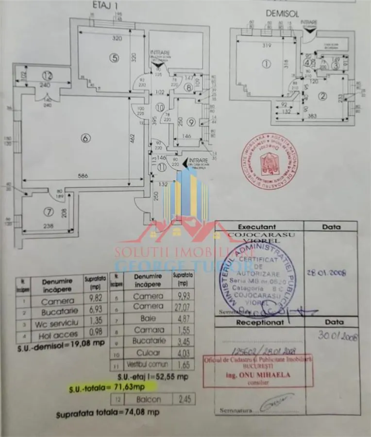 Sale: Two-Bedroom Apartment & Studio, Cotroceni - foto 1
