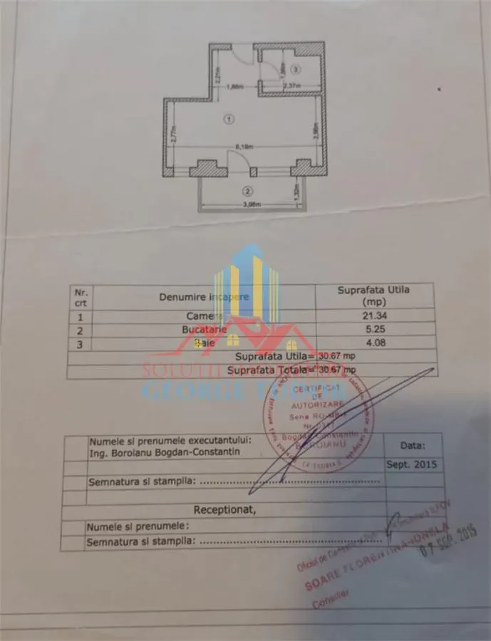 Studio à Vendre, Rezervelor, Militari Residence - foto 8