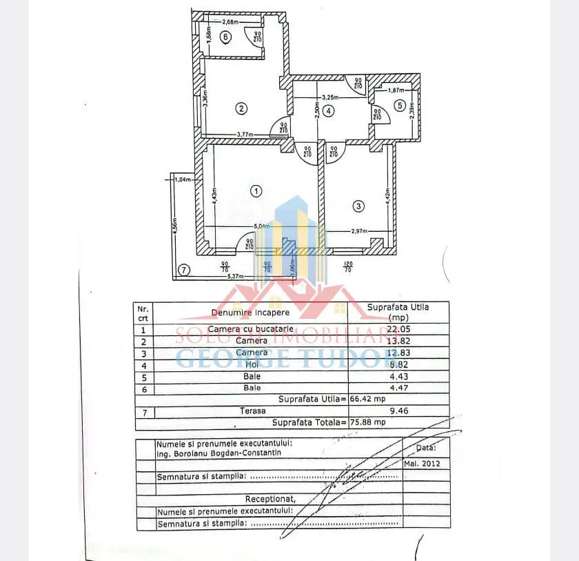 Vanzare apartament 3 camere Rezervelor ! - foto 11
