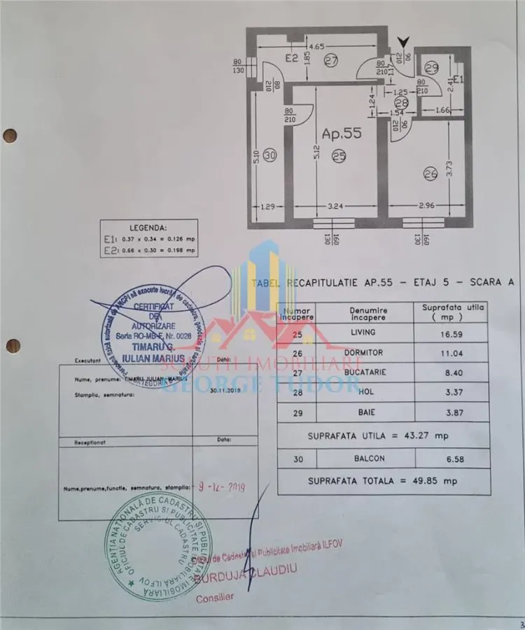 军事住宅区两卧室分离式布局公寓出售 - foto 7