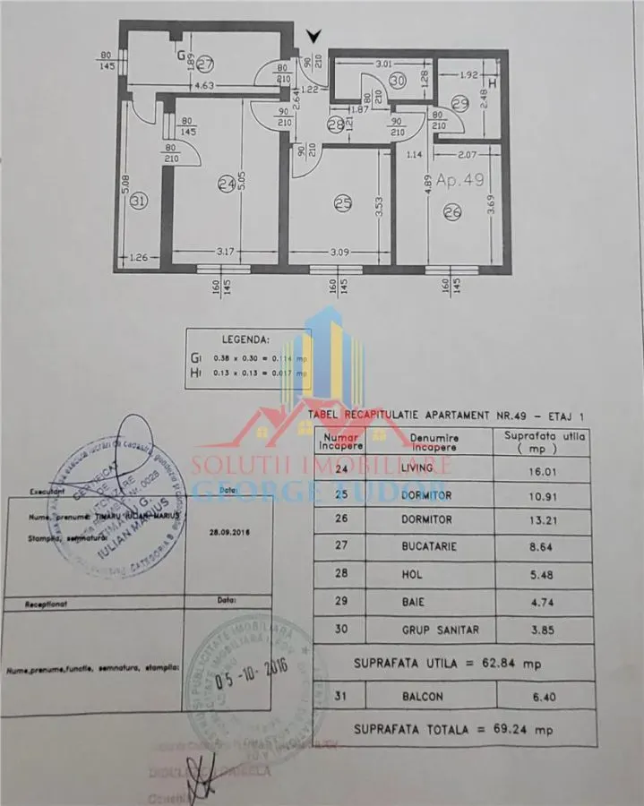 Appartement Trois Pièces à Louer, Orhideelor 3, Militari Residence - foto 8