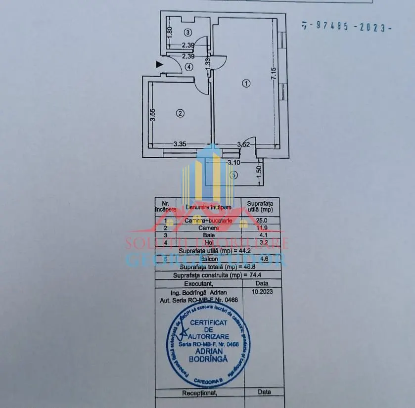 Vanzare 2 camere Exigent Plaza Faza 5 - foto 8