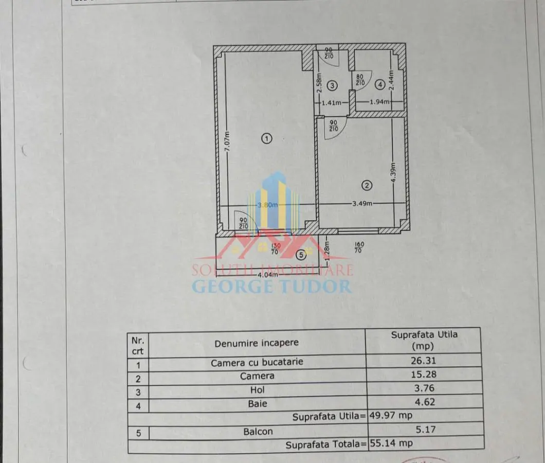 Two-Bedroom Apartment for Sale, Militari Residence, Rezervelor 54 - foto 2