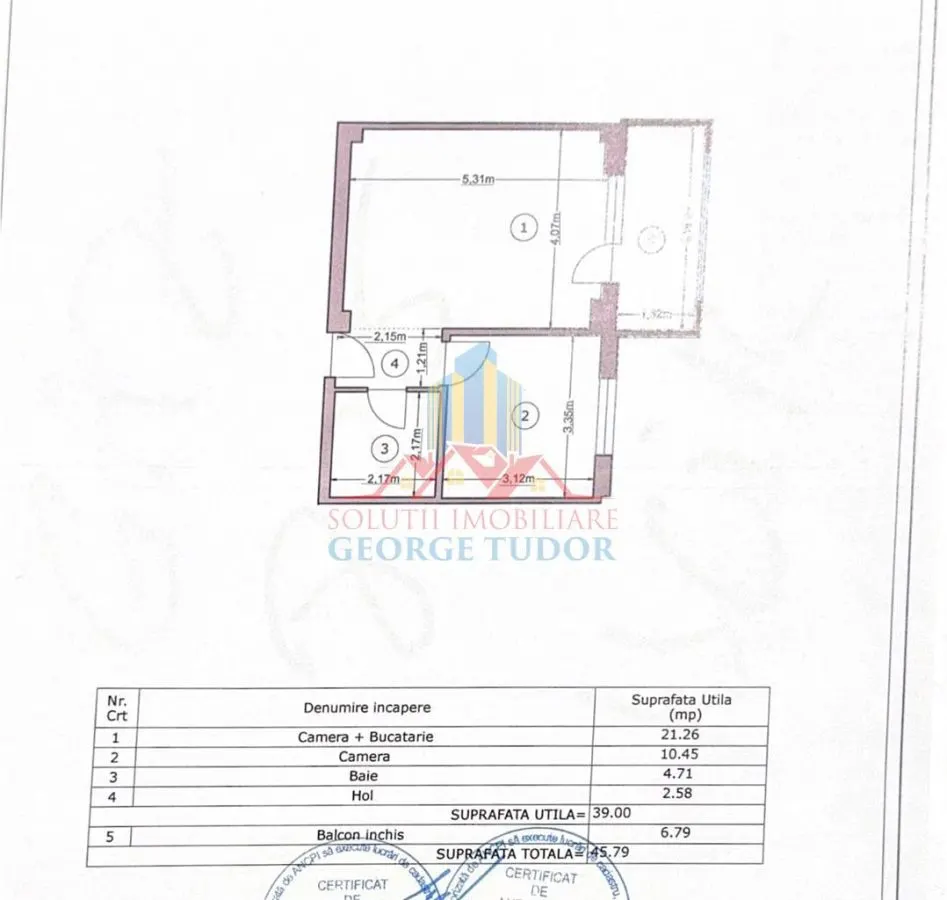2-Bedroom Apartment for Sale, Rezervelor 56 - foto 11