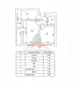 2-Bedroom Separated Layout Apartment for Sale, Militari Residence - foto 8