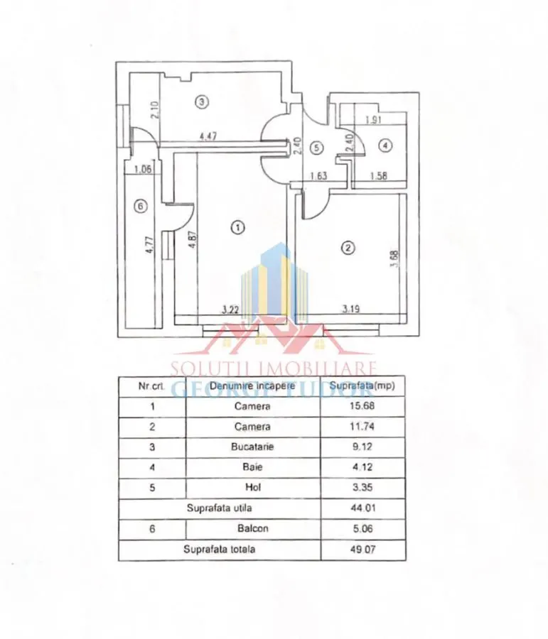 2-Bedroom Separated Layout Apartment for Sale, Militari Residence - foto 8