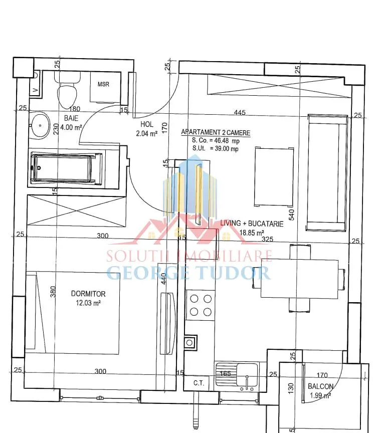 2-Bedroom Apartment for Sale, Militari Residence, Orhideelor Street - foto 7