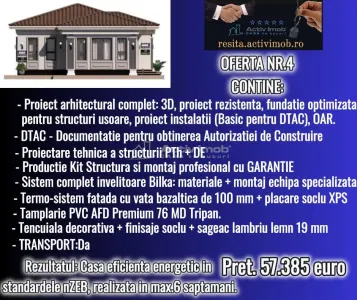 Maisons à Ossature Bois 115 m² – Département de Timis - foto 5