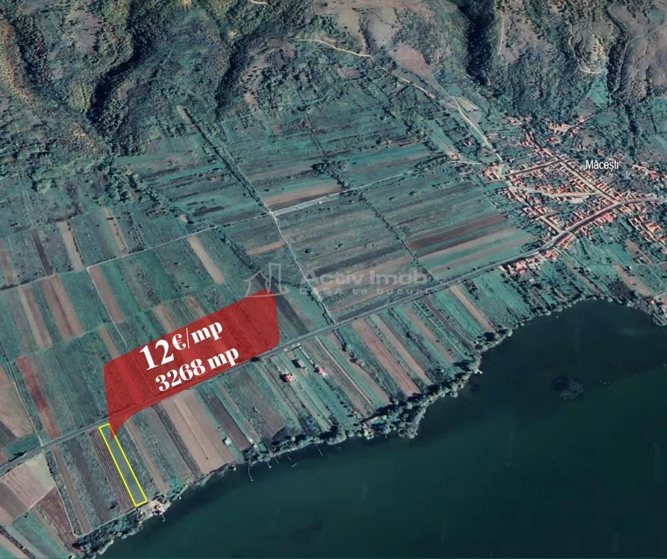 Macesti, Caras-Severin – Terrain Constructible, à 26 Mètres du Danube - foto 1