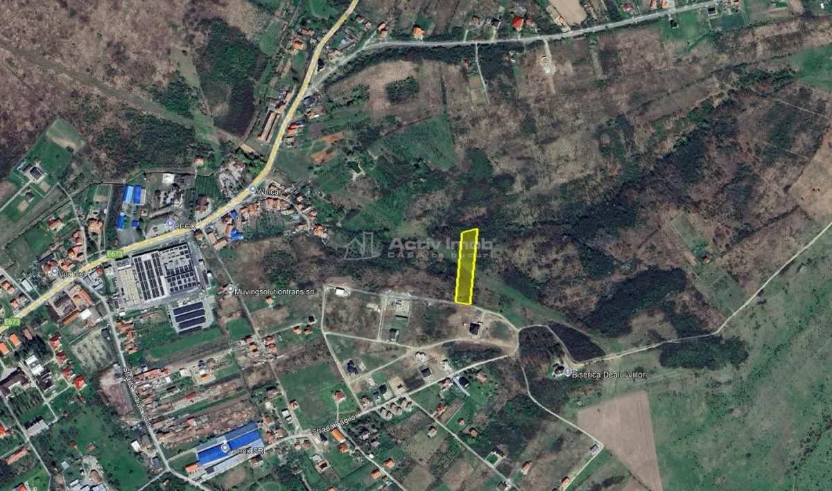 Terrain Lugoj 5.300 m², Dealul Viilor, Vues Impressionnantes - foto 2