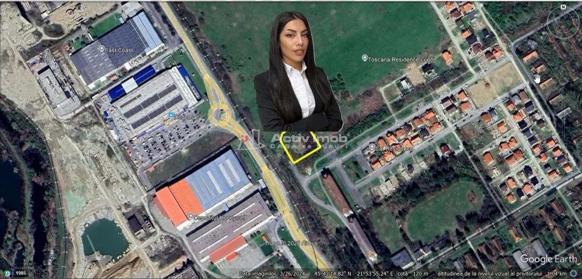 Lugoj, Terrain Constructible avec Plan Urbain Approuvé – 2.385 sqm - foto 1