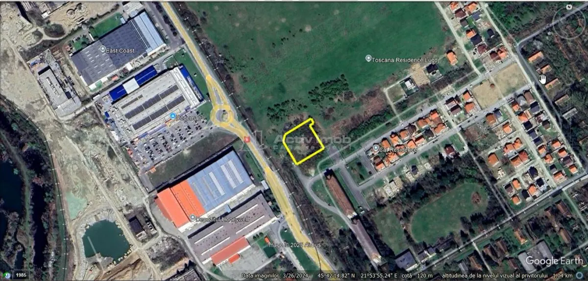 Lugoj, Terrain Constructible avec Plan Urbain Approuvé – 2.385 sqm - foto 3