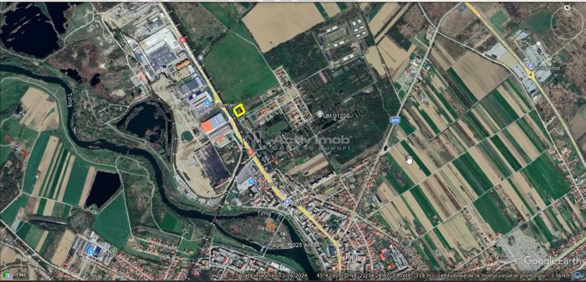 Lugoj, Terrain Constructible avec Plan Urbain Approuvé – 2.385 sqm - foto 4