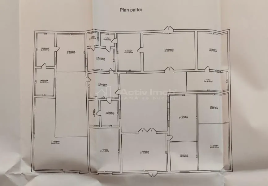 Villa Socolari P+1, 24 Pièces, 1.439 m² Terrain, Zéro Commission Acheteur - foto 11