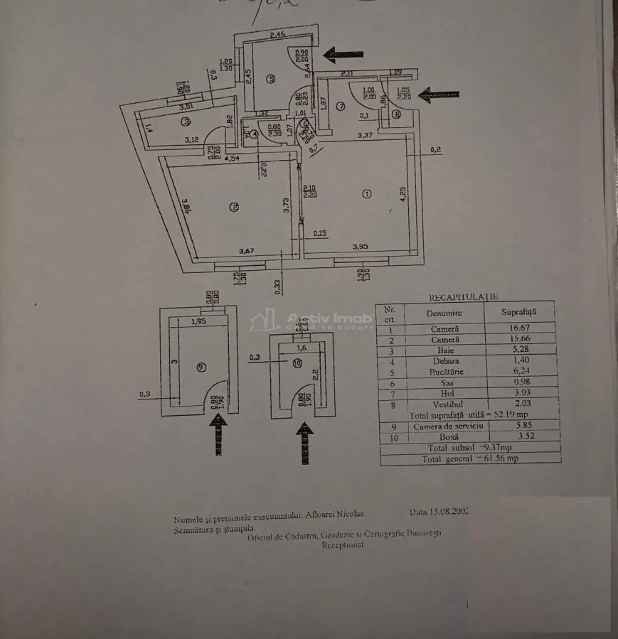 2-Bedroom Apartment with Individual Gas Boiler – Marasesti, Unirii - foto 11