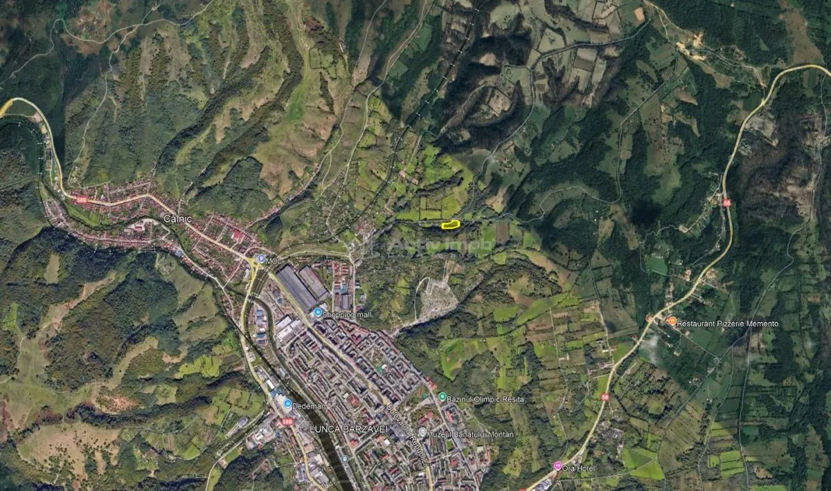 Resita, Terrain Constructible Lotissable, Près du Ruisseau et Route, 4500 m², €15/m² - foto 2